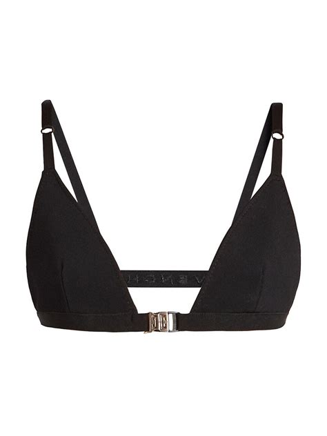 Shop Givenchy Elasticized Bra With Buckle 